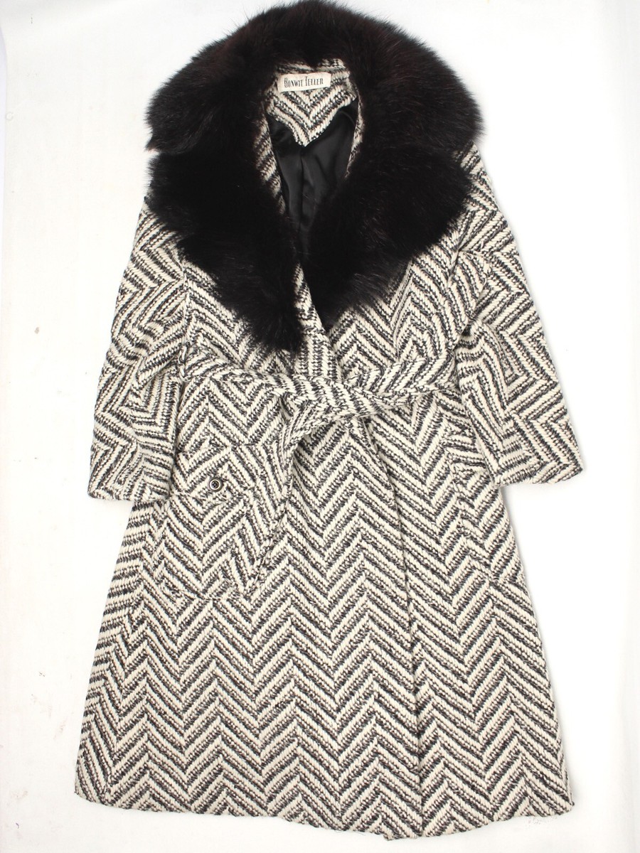 supreme コート　Fur Collar Tweed Coat Supreme Fur Collar Car Coat (FW22) - $498