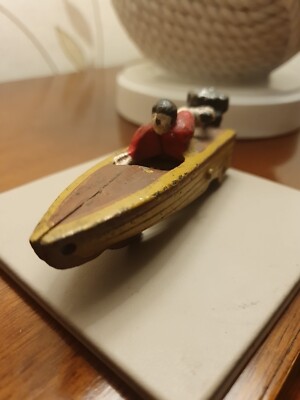 Hubley Cast Iron Boat