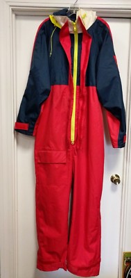 Helly Hansen VINTAGE Foul Weather Protective Full Suit Outdoors Men's sz M