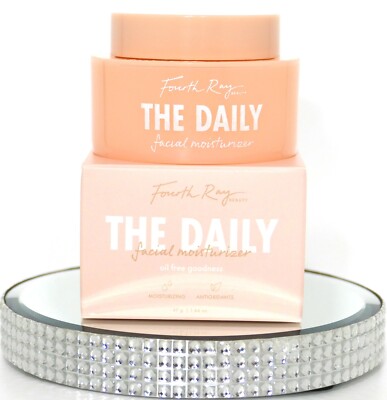 Fourth Ray The Daily Facial Moisturizer Vegan & Gluten-Free FULL SIZE 1.66oz NEW