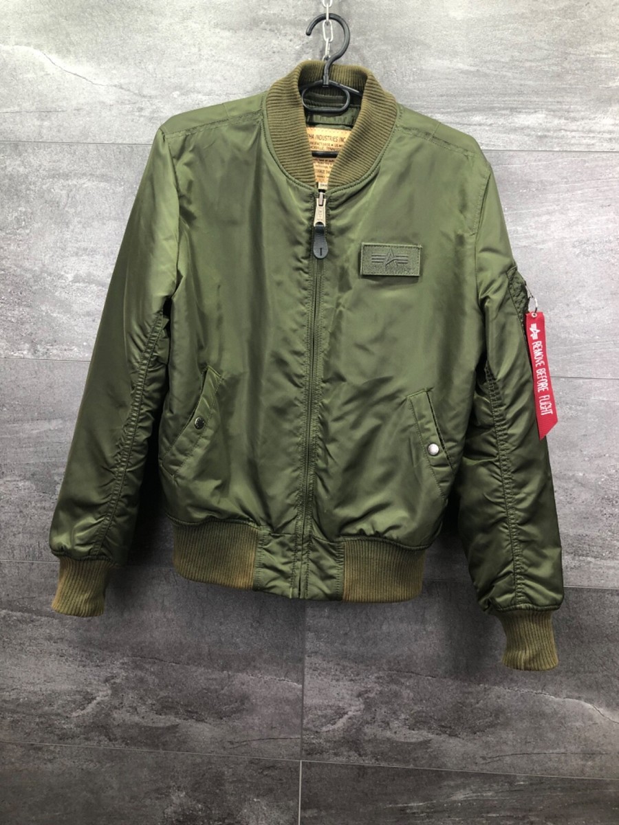 Vintage Alpha Industries Military Bomber Jacket size S | eBay Vintage Alpha Industries Military Bomber Jacket size S | eBay