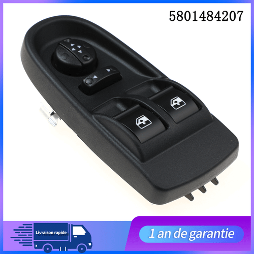 Interrupteur Bouton Lève Vitre Gauche 5801484207 Pour Iveco Daily V 2011-2014 - Picture 5 of 7