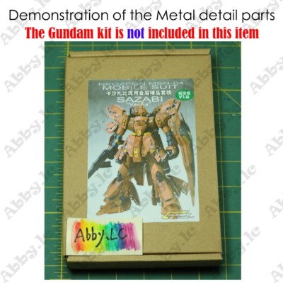 for MG 1/100 Sazabi ver ka Model Kit CJ Hobby Metal Details Add-on