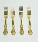 Francis I -Reed & Barton Sterling Silver Vermeil Gold Washed 7-1/8" Forks