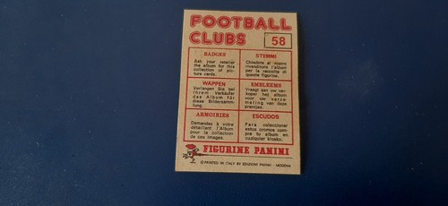 Figurine Panini Football Clubs 1975 con velina - Scegli dall'elenco - Zdjęcie 87 z 421