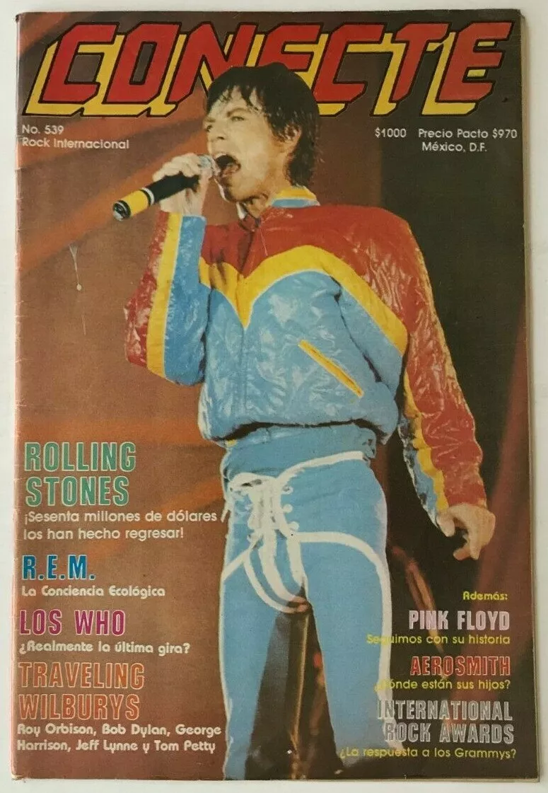 CONECTE MAGAZINE No 539 THE ROLLING STONES / R.E.M. / THE WHO / PINK FLOYD