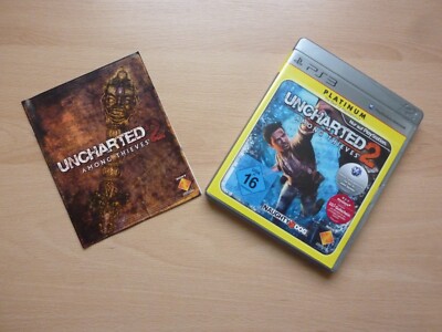 Uncharted 2: Among Thieves Playstation PS3 FSK16 CIB - Sehr Gut - CD Sehr Gut