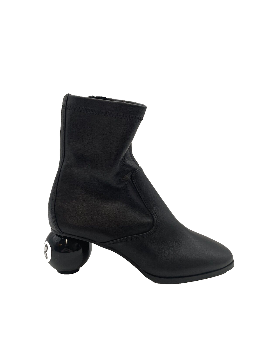 Maison Mihara Yasuhiro Billiard Heel Boots in Black EU 37 | eBay