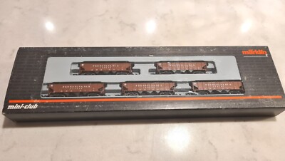 Märklin Maerklin Miniclub Z 82591 USA Pennsylvania Coal Hopper Car Set - LNIB
