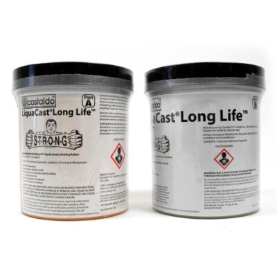 CASTALDO LiquaCast Long Life Liquid Moulding Molding Rubber 1KG / 2.2lb TC094850