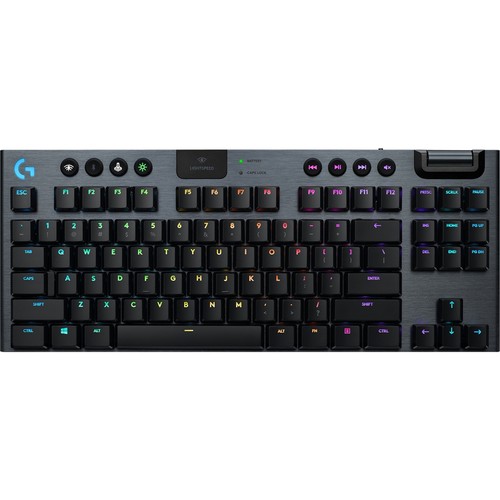 Teclado mecánico para juegos Logitech G915 TKL Tenkeyless Lightspeed inalámbrico RGB