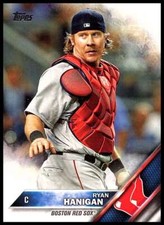 2016 Topps #260 Ryan Hanigan NM-MT Red Sox ID:2944