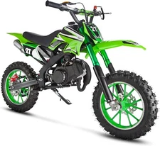49cc Mini Dirt Bike Pit for Kids 2-Stroke off Road Gas Motorcycle for 10" Wheels
