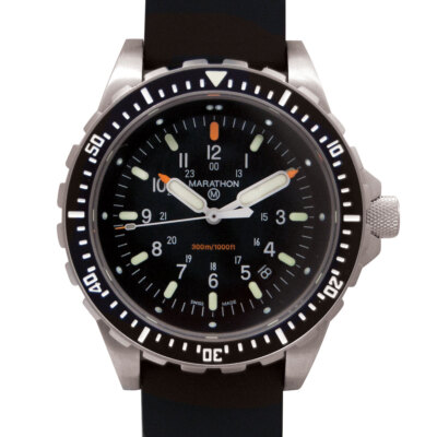 Orig Ltd ''M'' Jumbo Search Rescue (JSAR) Marathon Dive Watch WW194018 46mm NEW