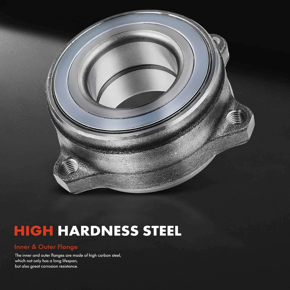 2x Conjunto de cojinete de cubo de rueda delantera o trasera para Mercedes-Benz CL550 CL600 E250 Foto 4 de 4