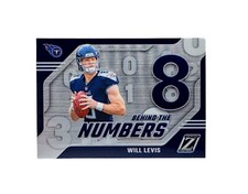 Will Levis 2023 Zenith Football #29 BEHIND THE NUMBERS ROOKIE Tennessee Titans 