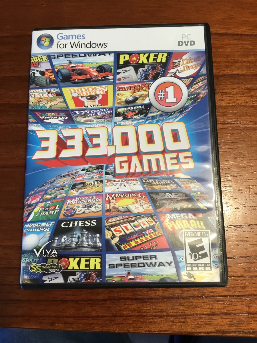 Selectsoft Viva Media 333,000 Games 2009 PC DVD-ROM WinVista