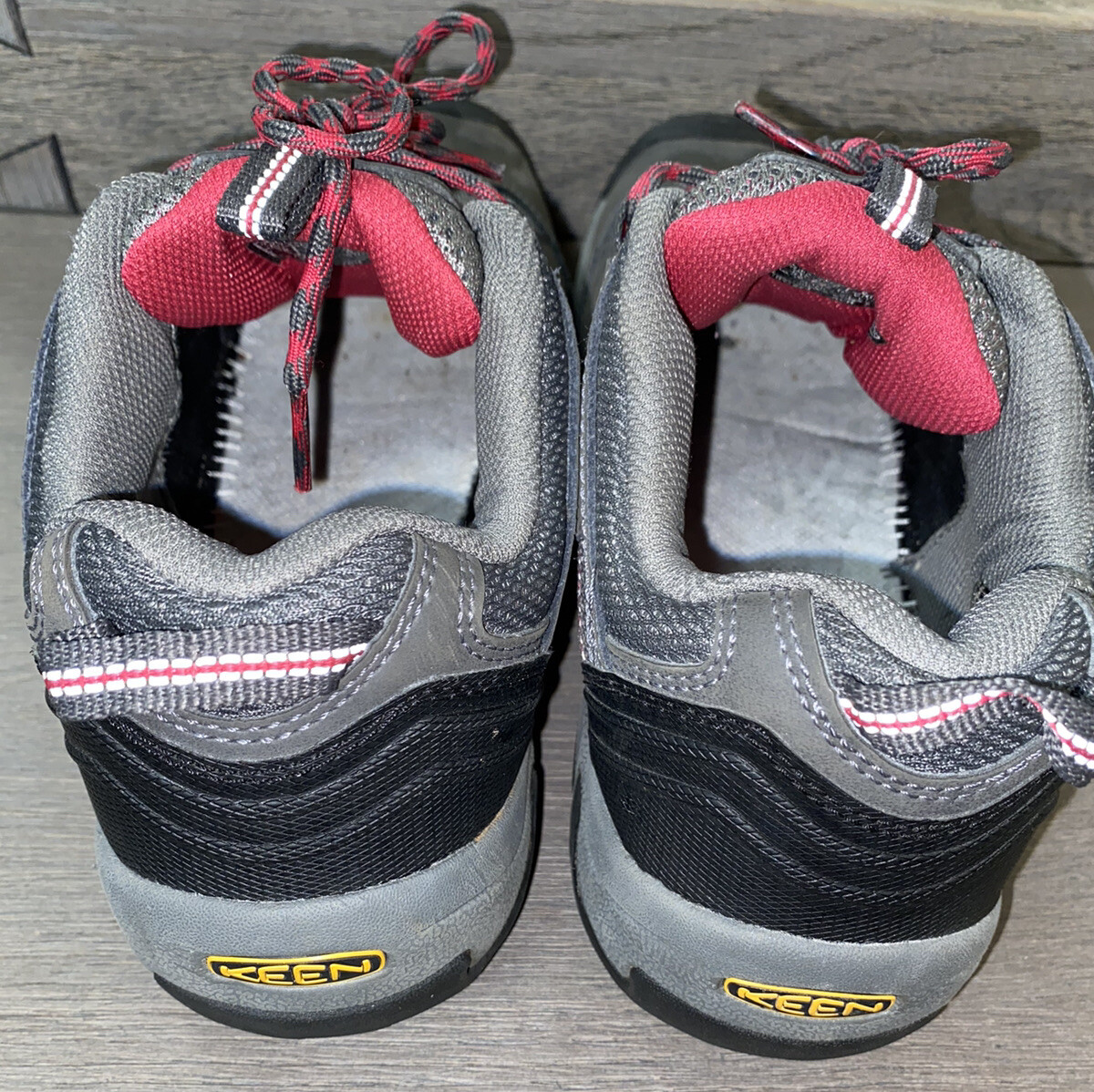 Scarpe Keen Koven 1011829 XCH grigio rosa maglia trail escursionismo donna 8 5 SENZA SOLETTA