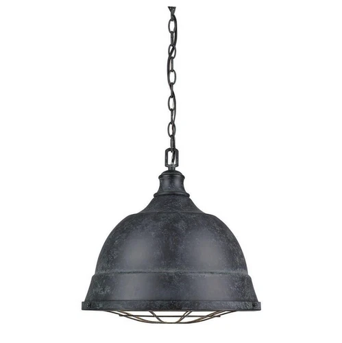 Golden Lighting 7312-S BP Bartlett Mini Pendant, Black Patina NEW! - Picture 1 of 3