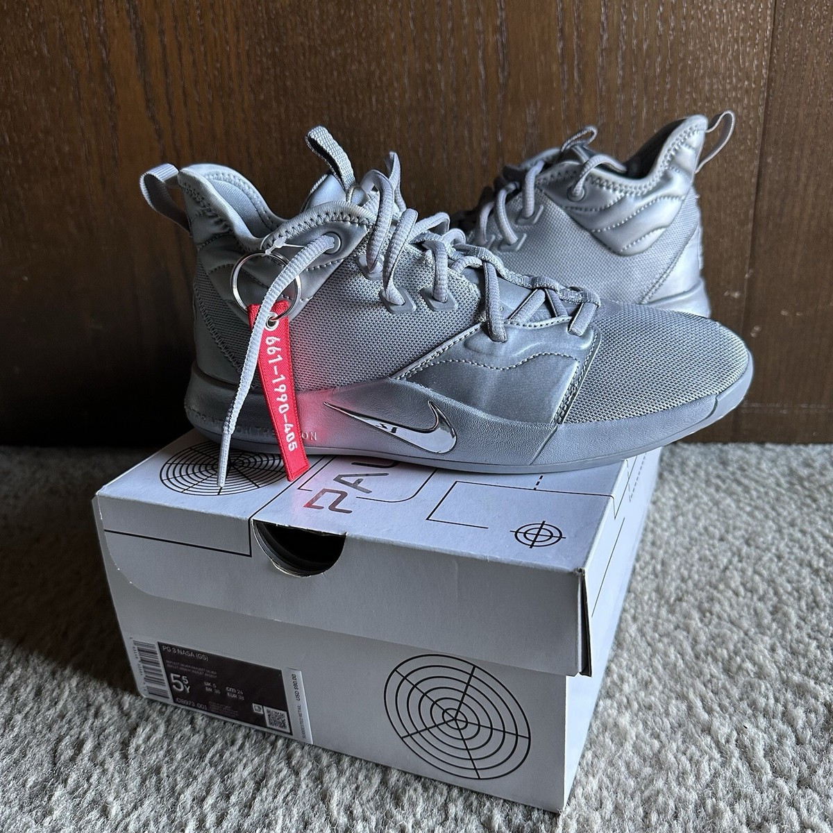 Size Nike NASA x PG 50th Anniversary GS