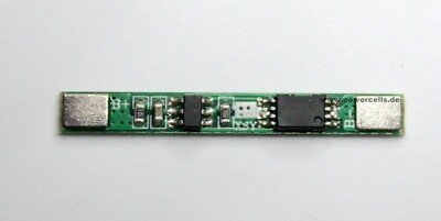 1S 3A 3,7V Lade/Entlade - Schutzschaltung (PCB) für ein 3,6V 3,7V Li-Ion Akku