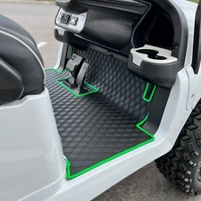 Xtreme Mats Club Car Full Coverage Golf Cart Floor Liner Mat -GREEN- Precedent