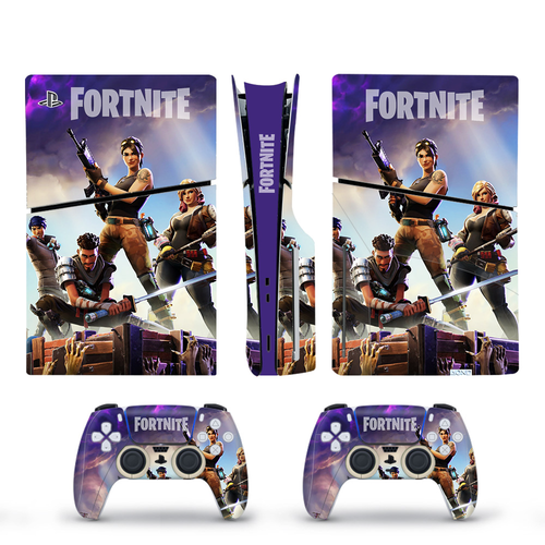 Fortni PS5 Slim Disk Skin Sticker Decal Aufkleber Wrap Vinyl Playstation 5 Slim - Bild 17 von 19