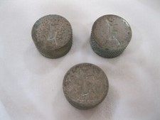 3 pomelli chitarra GRETSCH placcati oro anni 60 per Chet Atkins Jet Firebird Country