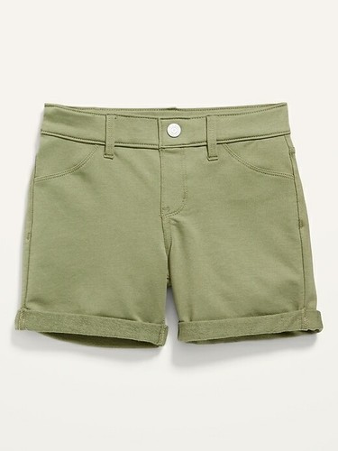 Old Navy Girls French Terry Rolled-Cuff Midi Shorts Various Sizes & Colors NWT - Picture 4 of 6
