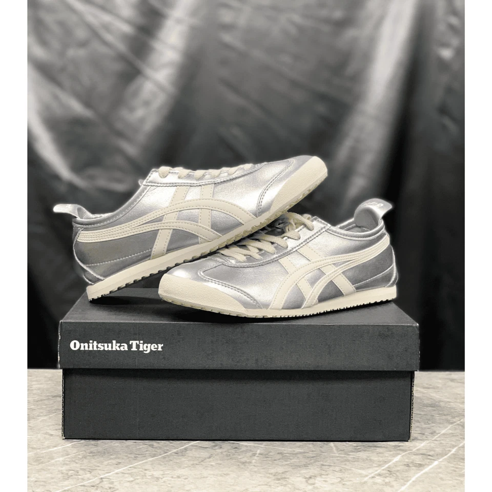 NEU Onitsuka Tiger Mexico 66 1183B566 021 THL7C2 9399 Silber Cremeweiß Kosten...