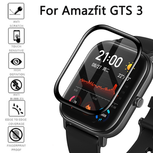 Tempered Soft Glass for Amazfit GTS 3 2 2E Mini Screen Protector Fiberglass  Ultr | eBay