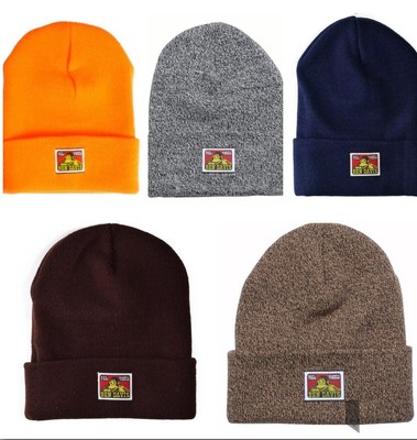 BEN DAVIS BEANIE WITH BEN DAVIS LOGO 