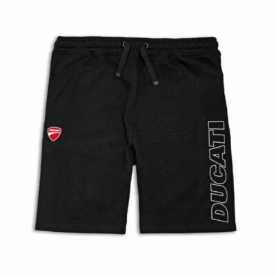 Ducati Logo Short schwarz Bermuda kurze Hose