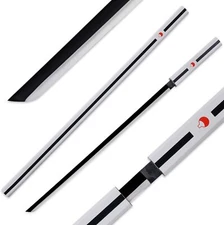 SR Bamboo naruto Katana, 41" Chokuto Katana, Logo on Both Side, Sasuke Cosplay
