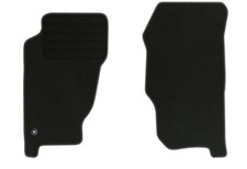 Velours Fussmatten für Jeep Cherokee KJ Bj. 2001 - 2006 NEU VORNE SCHWARZ PREM