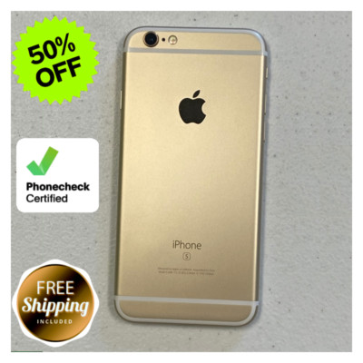 Apple iPhone 6s: 16GB/64GB/128GB - Gold, Space Gray, Rose Gold - Unlocked