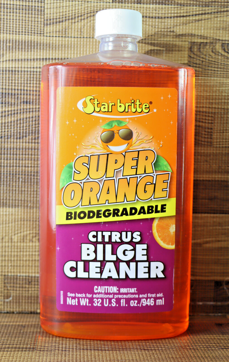 Citrus Bilge Cleaner - Powerful, Biodegradable Cleaner For Boat Bilges, Safe On Gelcoat & Fiberglass