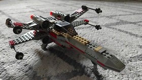 Lego Star Wars X-wing Fighter (7140) - Complete, Manual Included - Very Good