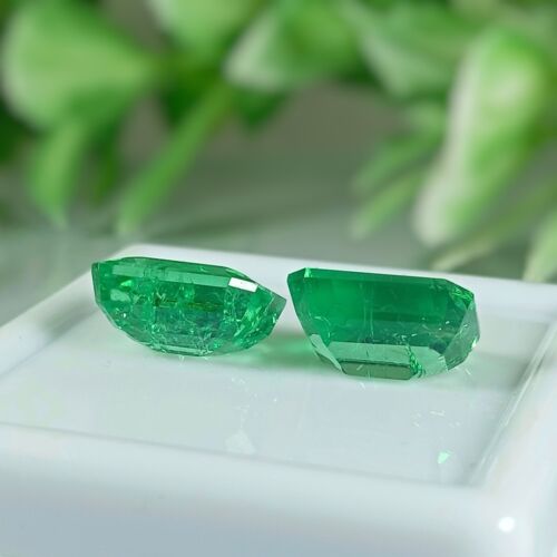 Colombia Emerald Green Emerald with inclusions Gemstone For Jewelry Making - Picture 4 of 4