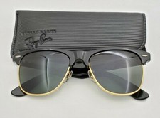 Vintage B L Ray Ban Bausch Lomb G15 Gray Wayfarer Max Ebony Sunglasses w/Case