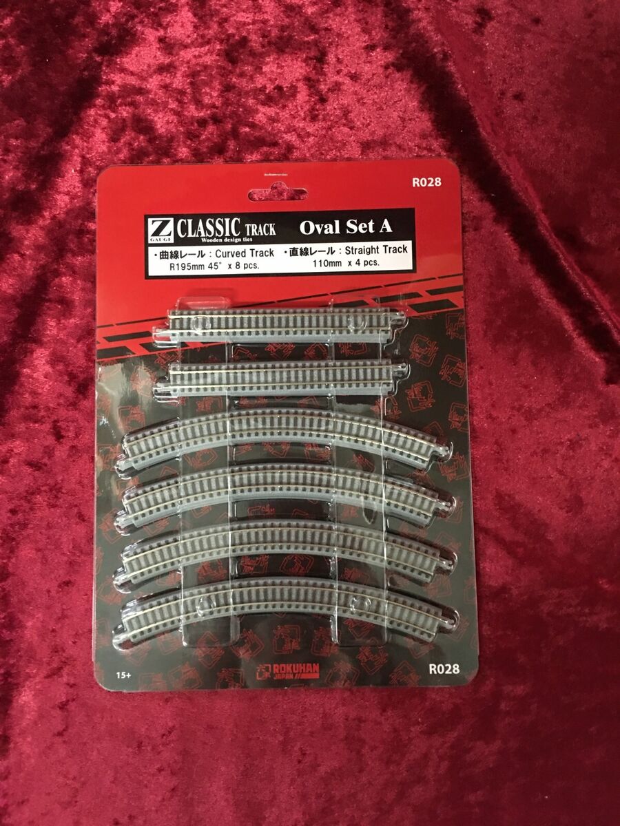 Rokuhan Z Scale Classic Track R028 Oval A | eBay Rokuhan Z Scale Classic Track R028 Oval A | eBay