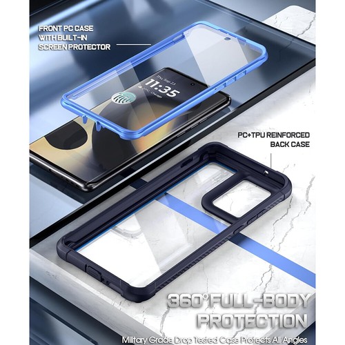 For Motorola Moto Edge 2024/2025 Case 2 Front Frame Cover with Built-in Screen - 第 17/38 張圖片