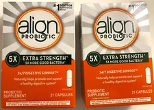 ALIGN PROBIOTIC EXTRA STRENGTH SPT 21/CT  *LOT OF 2*  EXP: 03/2026