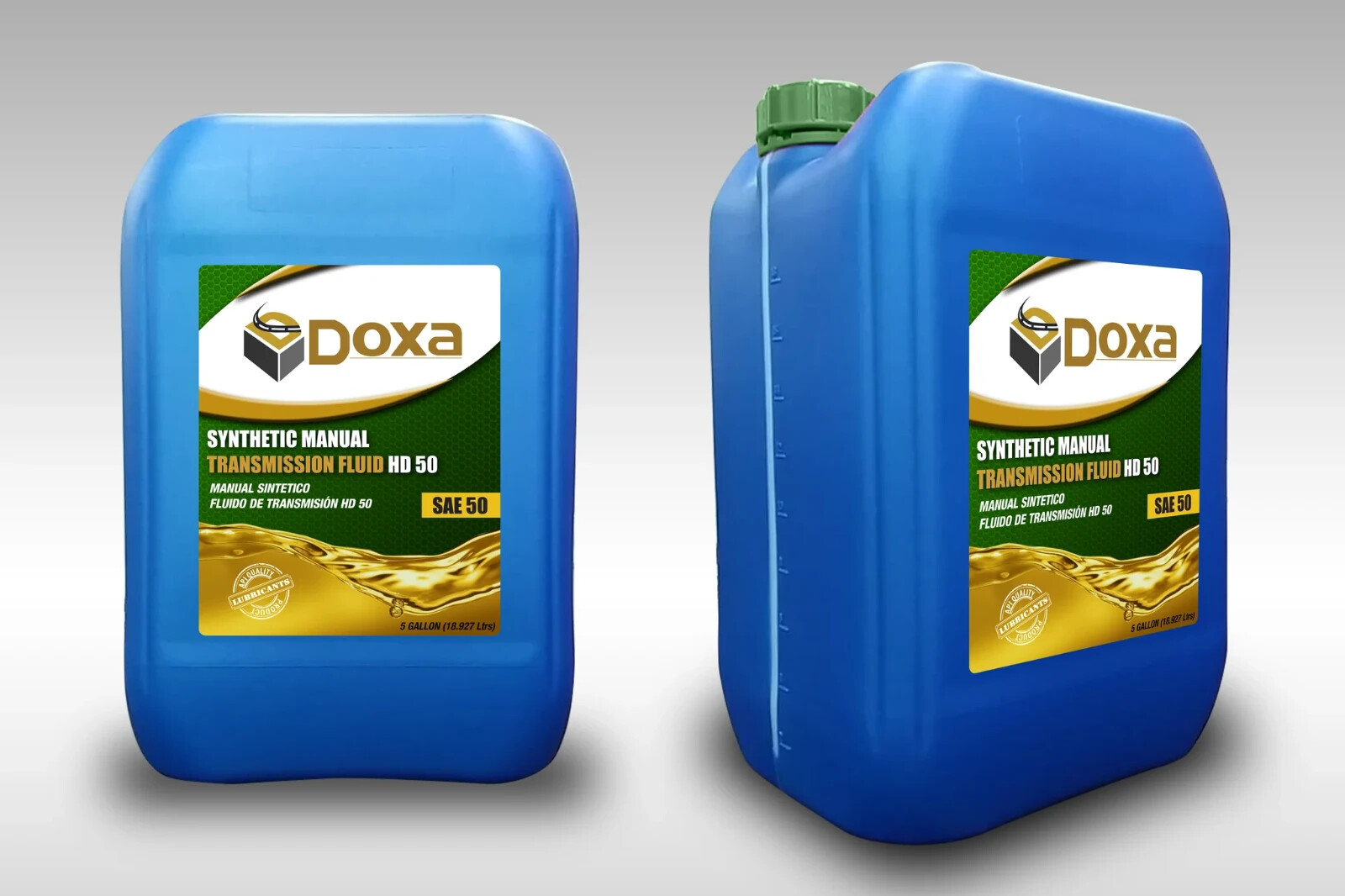 DOXA SAE 50 FULL SYNTHETIC MANUAL GEAR OIL FOR HEAVY DUTY 5 GALLON