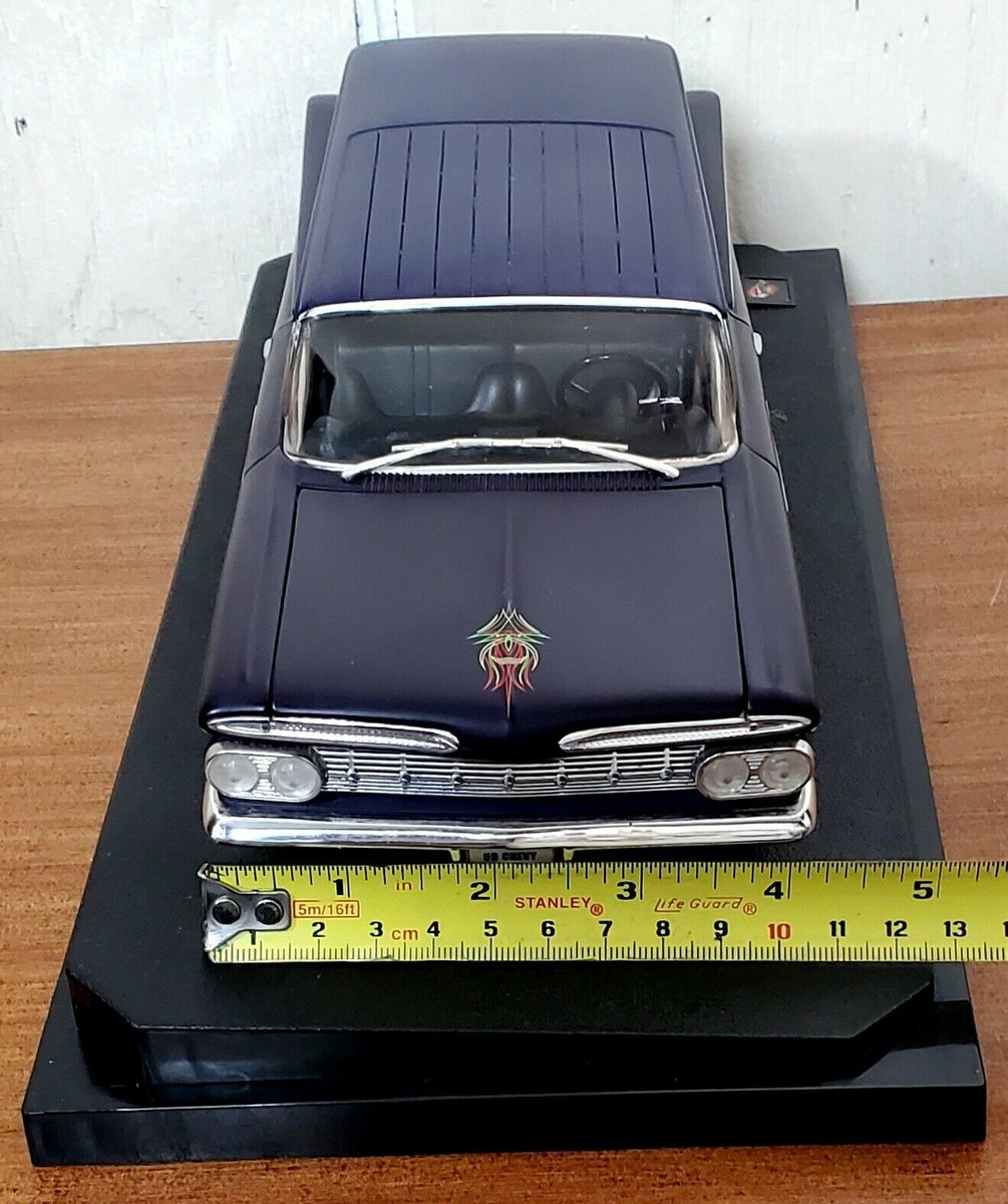 HW/'59 Chevyシボレー Impalaインパラ RatFink 1/18 1/18 Chevrolet Impala 1959 Lowrider Mini Car Low Rider No