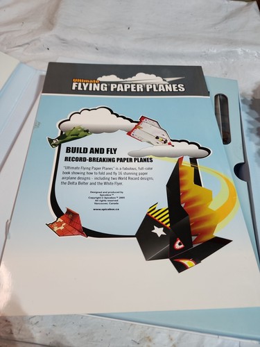 KITS FOR KIDS - ULTIMATE Flying Paper Planes 64 Easy Fold Airplanes Crafts Spice - Picture 9 of 9