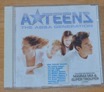 A* TEENS, The ABBA Generation mit 11 Songs wie Super Trouper, Mamma Mia usw. CD