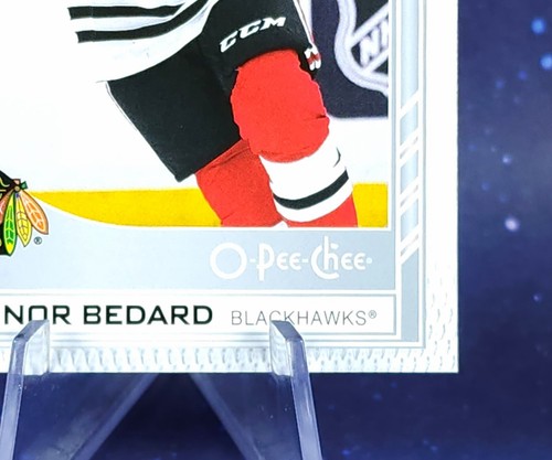 2023-24 UD Connor Bedard Rookie Glossy O Pee Chee Blackhawks Series 2 - Picture 13 of 13
