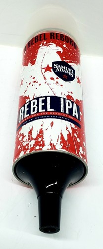 Mango de grifo de cerveza original Samuel A Adams A Rebel Is Born usado - Imagen 2 de 5