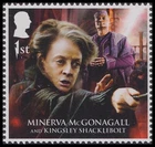 GB 5084 Harry Potter Minerva McGonagall & Shacklebolt 1st single MNH 2023